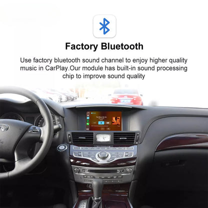 Infiniti Q70L Apple Carplay & Android Auto Module 2010-2020