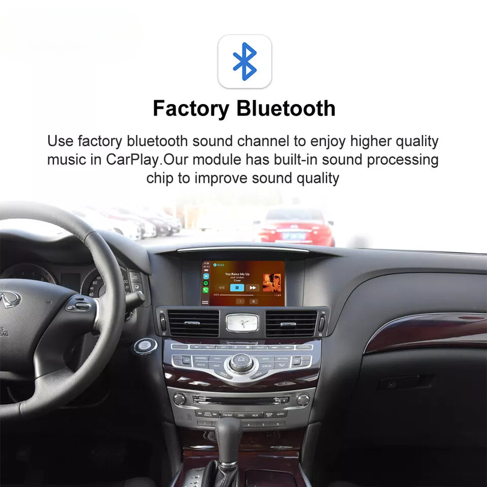 Infiniti Q30/QX30 Apple Carplay & Android Auto Module 2016-2021 Plug and play