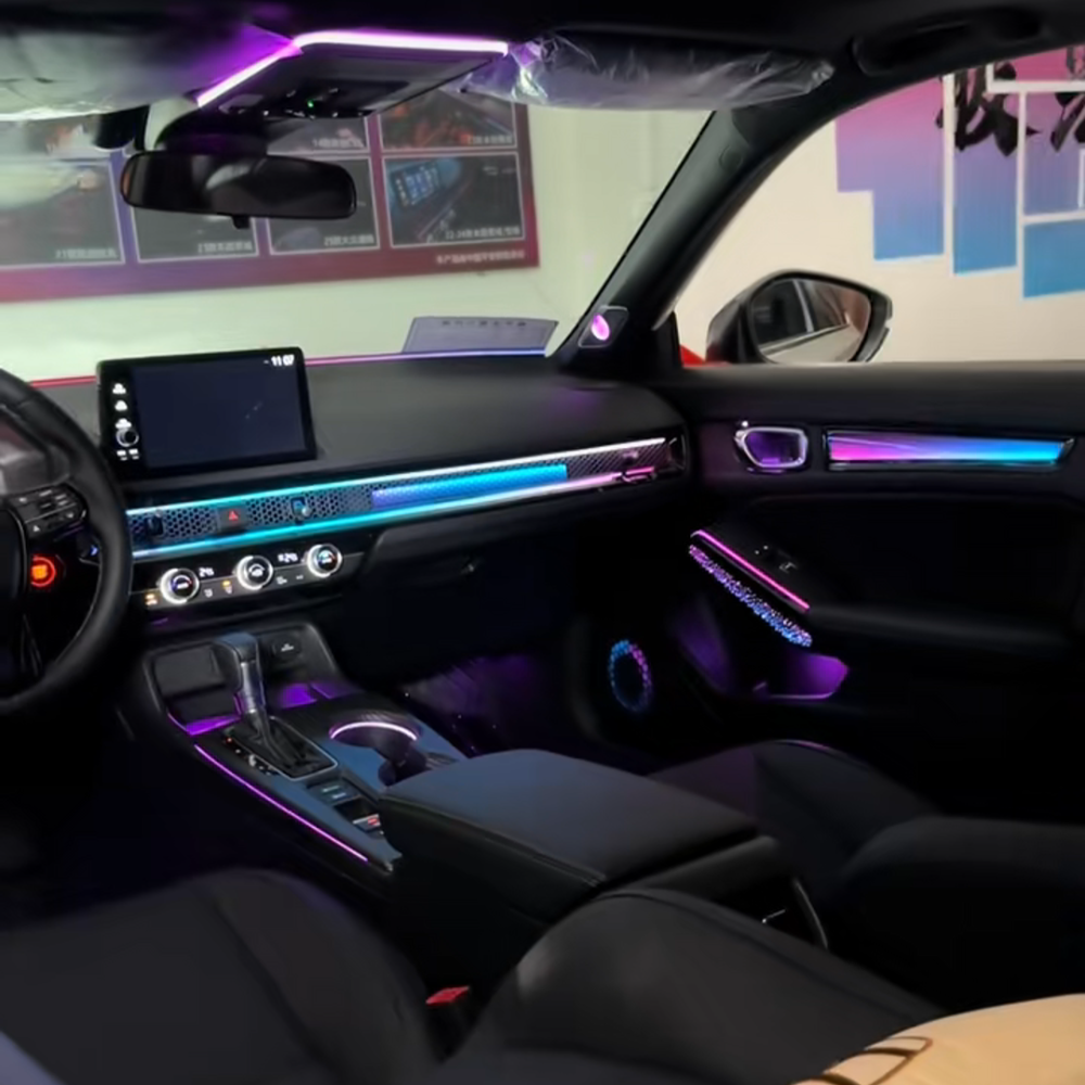 Upgrade 64 Colors Ambient Lighting Kit for Honda Civic 11th Gen 2022-2025 Interior LED Light Accessories