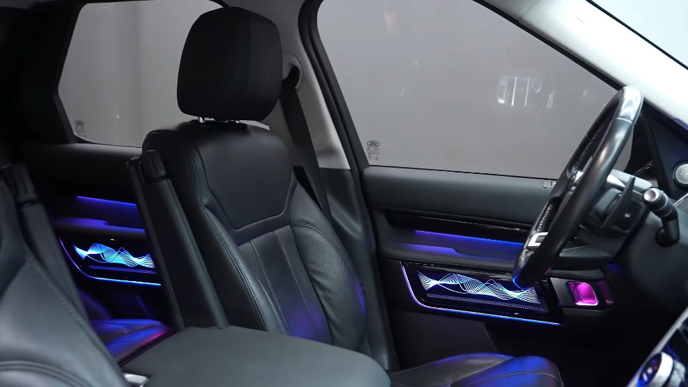 Upgrade Symphony LED Car Interior Ambient Lighting for Land Rover Discovery 5 2017-2025 Decoration Accessories