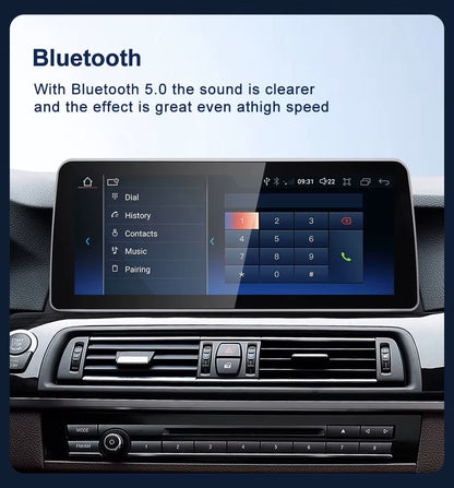 12.3 inch For BMW 5 Series F10 F11 Infotainment Navigation System Car Multimedia Touch Screen Head Unit Android Car Radio GPS