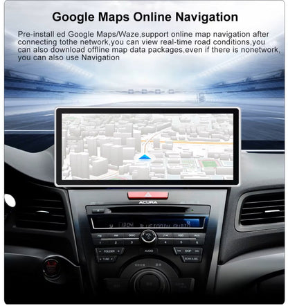 12.3 inch For Honda Acura ILX 2013-2015 Infotainment Navigation System Car Multimedia Touch Screen Head Unit Android14 Car Radio GPS