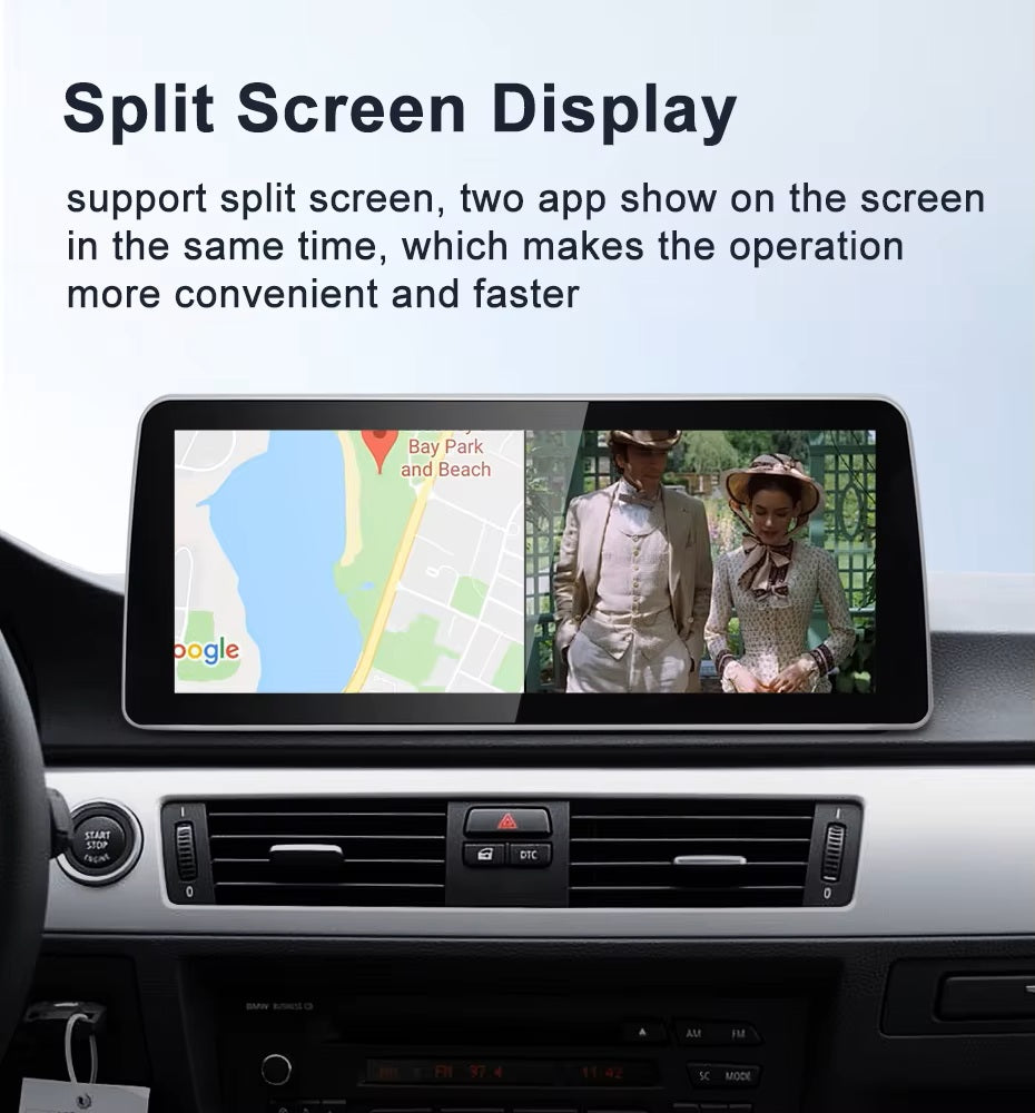 12.3 inch For BMW 3 series E90 E91 E92 E93 Infotainment Navigation System Car Multimedia Touch Screen Head Unit Android Car Radio GPS