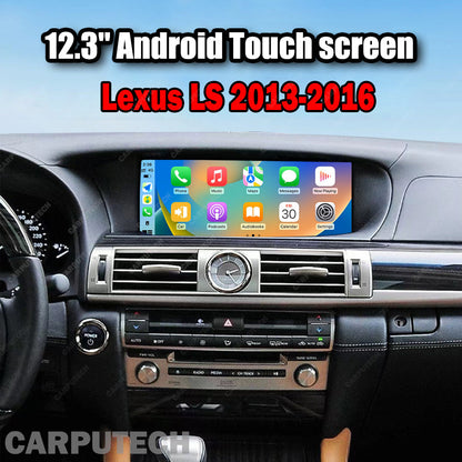 12.3 inch For Lexus LS 2013-2016 Infotainment Navigation System Car Multimedia Touch Screen Head Unit Android Car Radio GPS