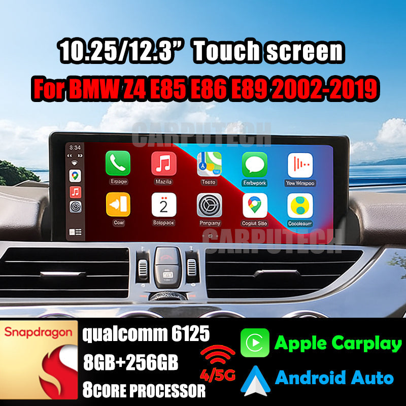 10.25" Android 13 Car Stereo Upgrade for BMW Z4 E89 (2009–2018) | Wireless CarPlay & Android Auto | GPS Navigation | Plug & Play