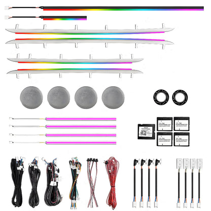 64 Colors Dynamic Ambient Lighting for BMW 1 Series 2016-2023 Interior Lighting Upgrade Accessories
