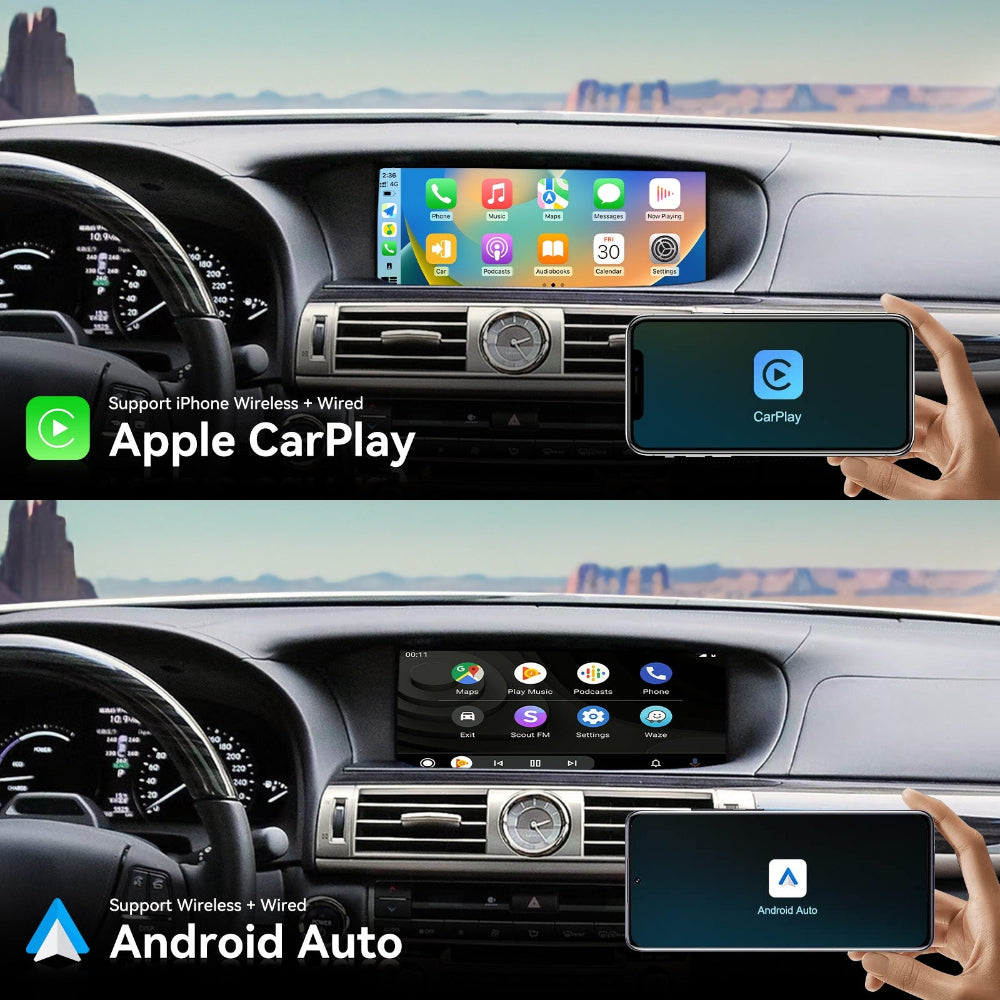 12.3 inch For Lexus LS 2013-2016 Infotainment Navigation System Car Multimedia Touch Screen Head Unit Android Car Radio GPS