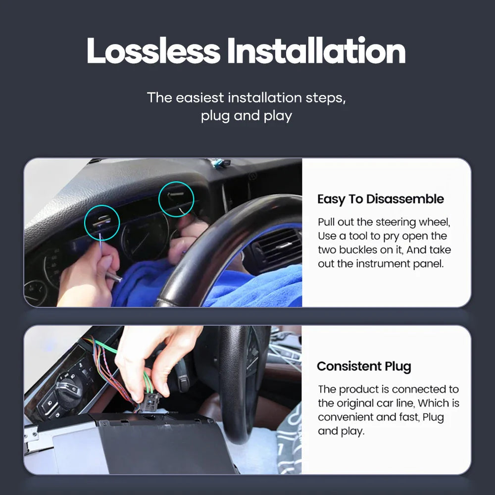 LCD Digital Dashboard Cluster For BMW 1 2 3 4 5 6 7 Series X1 X2 X3 X4 X5 X6 GT 2010-2019 Car Panel Speedometer Virtual Cockpit