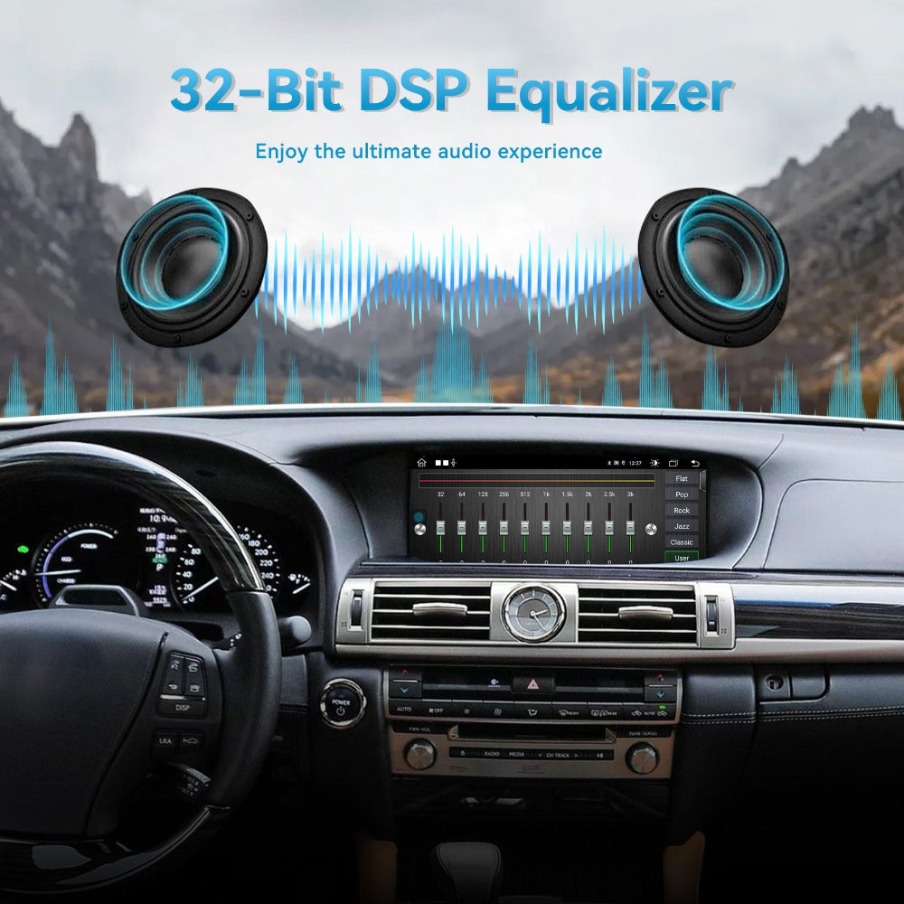 12.3 inch For Lexus LS 2013-2016 Infotainment Navigation System Car Multimedia Touch Screen Head Unit Android Car Radio GPS