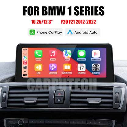 10.25" / 12.3" Linux CarPlay Android Auto Screen for BMW 1 Series F20 F21 2012–2022 | 3s Fast Boot