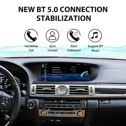 12.3 inch For Lexus LS 2013-2016 Infotainment Navigation System Car Multimedia Touch Screen Head Unit Android Car Radio GPS