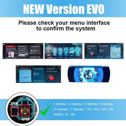 CarPlay MMI Prime Retrofit For BMW NBT/EVO/CIC System 1 2 3 4 5 6 7 Series X1 X3 X4 X5 X6 i8 MINI | Apple Carplay & Android Auto Module