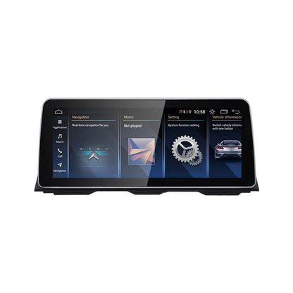 For BMW F10 F11 Snpdragon665 12.3 inch  DSP CarPlay AUTO Android 12 Car Stereo Multimedia Head Unit Radio Bluetooth CIC NBT