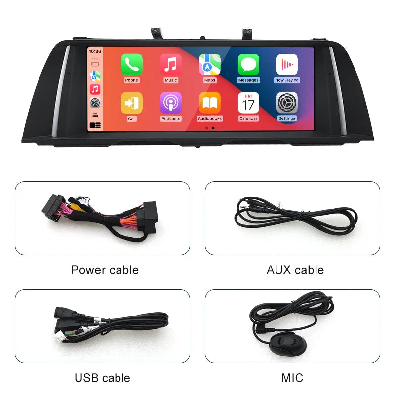 10.25-inch Linux System For BMW 5 Series F10 F11 (2011-2017) | Wireless CarPlay & Android Auto