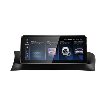 For BMW F25 F26 Snapdragon665 10.25inch Wireless CarPlay Android AUTO Car Multimedia System Head Unit Radio Bluetooth GPS Navi