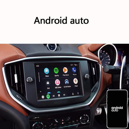 For Maserati Ghibli / Quattroporte 2014-2016 Apple Carplay & Android Auto Module Smart Box Mirror Link AirPlay