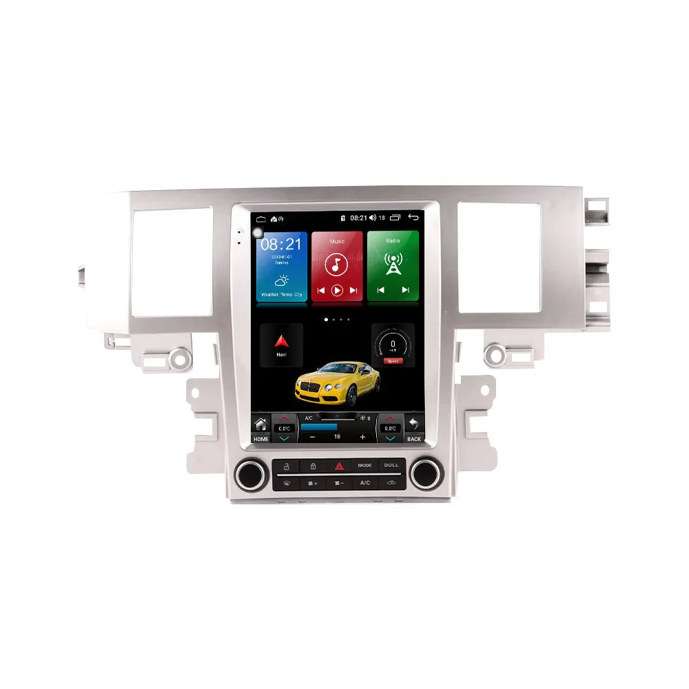 10.4" Tesla Screen Car Radio Video Stereo Carplay Android 12 For Jaguar XF 2004-2015 GPS Navigation Head Unit DSP