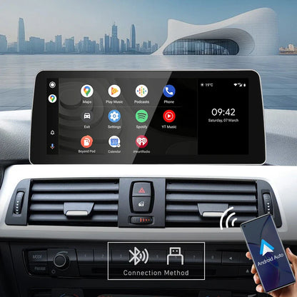 12.3" Android 14 Touchscreen – BMW 3 Series / 4 Series, M3/M4 (2012–2018, NBT/NBT EVO) – CarPlay & Android Auto