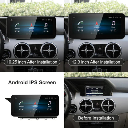 For Mercedes Benz GLK X204 GPS NAVI NGT4.0 4.5 Wireless CarPlay & Android Auto 12.3 Inch Touch Screen Snapdragon665 Android13 Car GPS Stereo Multimedia Car Radio Headunit