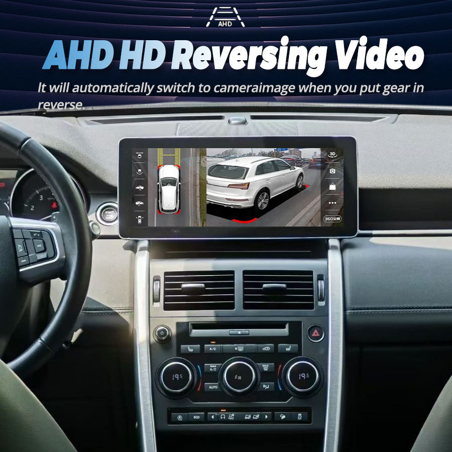 12.3" Android 13 Head Unit for Land Rover Discovery Sport L550 2015–2019 | Qualcomm Octa-Core | Wireless CarPlay & Android Auto | Dual System