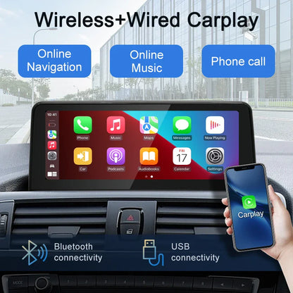 10.25" / 12.3" Linux CarPlay Android Auto Screen for BMW 1 Series F20 F21 2012–2022 | 3s Fast Boot