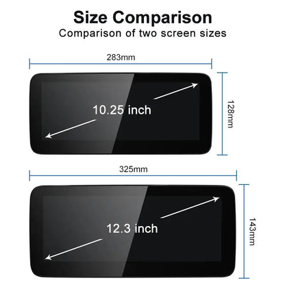 10.25"/12.3" Linux Car Multimedia Touch Screen for Audi Q5 (2009–2016)