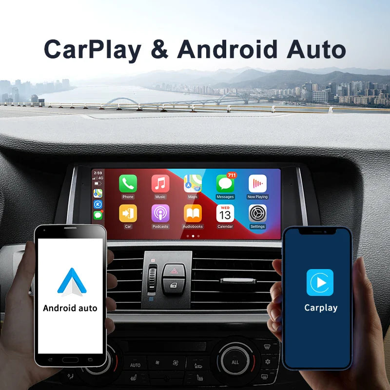 For BMW F25 F26 MTK8581 8.8inch Wireless CarPlay AUTO Android Car Multimedia System Head Unit Radio Bluetooth Car Video Players