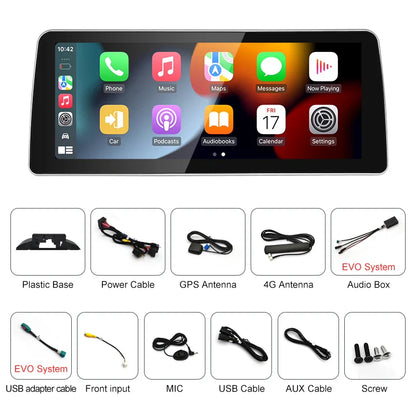 12.3" Android 14 Touchscreen – BMW 3 Series / 4 Series, M3/M4 (2012–2018, NBT/NBT EVO) – CarPlay & Android Auto