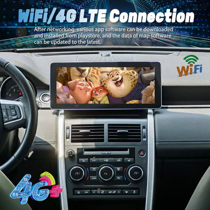 12.3" Android 13 Head Unit for Land Rover Discovery Sport L550 2015–2019 | Qualcomm Octa-Core | Wireless CarPlay & Android Auto | Dual System