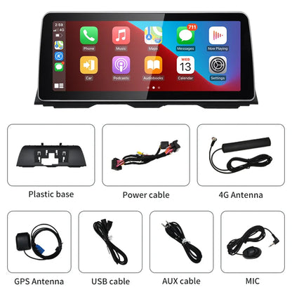 For BMW F10 F11 MTK 12.3 inch  DSP CarPlay AUTO Android 13 Car Stereo Multimedia Head Unit Radio Bluetooth CIC NBT