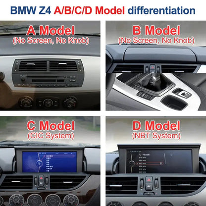10.25"/12.3" Android 14 Screen for BMW Z4 E85 E86 E89 (2002–2019) | Qualcomm 665 | 1920x720 | Wireless CarPlay & Android Auto