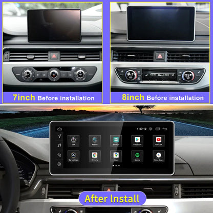 Qualcomm 8G 128G Android12 10.25inch Carplay AUTO For AUDI 2018-2022 A4 A5 S5 B9 Car Video Players GPS Navigation Smart Screen