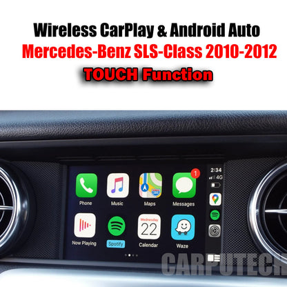 [TOUCH] Mercedes-Benz SLS-Class E-Class – Touch Overlay Apple CarPlay & Android Auto Integration for NTG4.0 with COMAND