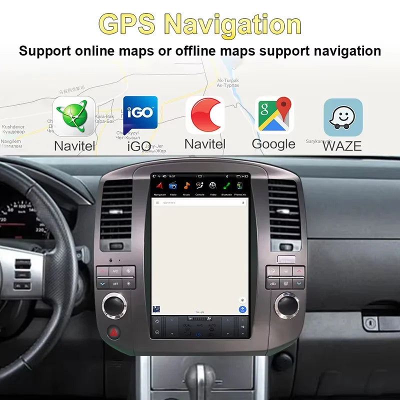 12.1" For Nissan Pathfinder R51 2008 - 2012 Android 13 Stereo GPS Navigation Multimedia Video Player Wireless Carplay Head Unit