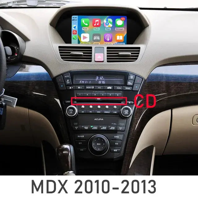 For Acura ILX / RDX / ZDX / TL / MDX (2007â€?013) â€?Wireless CarPlay & Android Auto Upgrade | Plug & Play Interface for Factory Screen Carputech