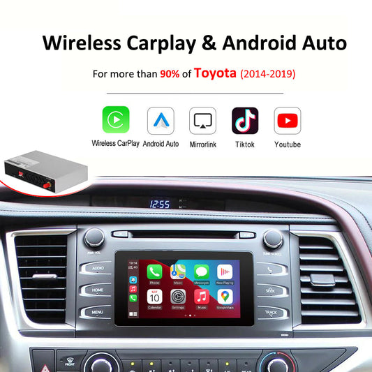 For Toyota 2014-2019 | Apple Carplay & Android Auto Module