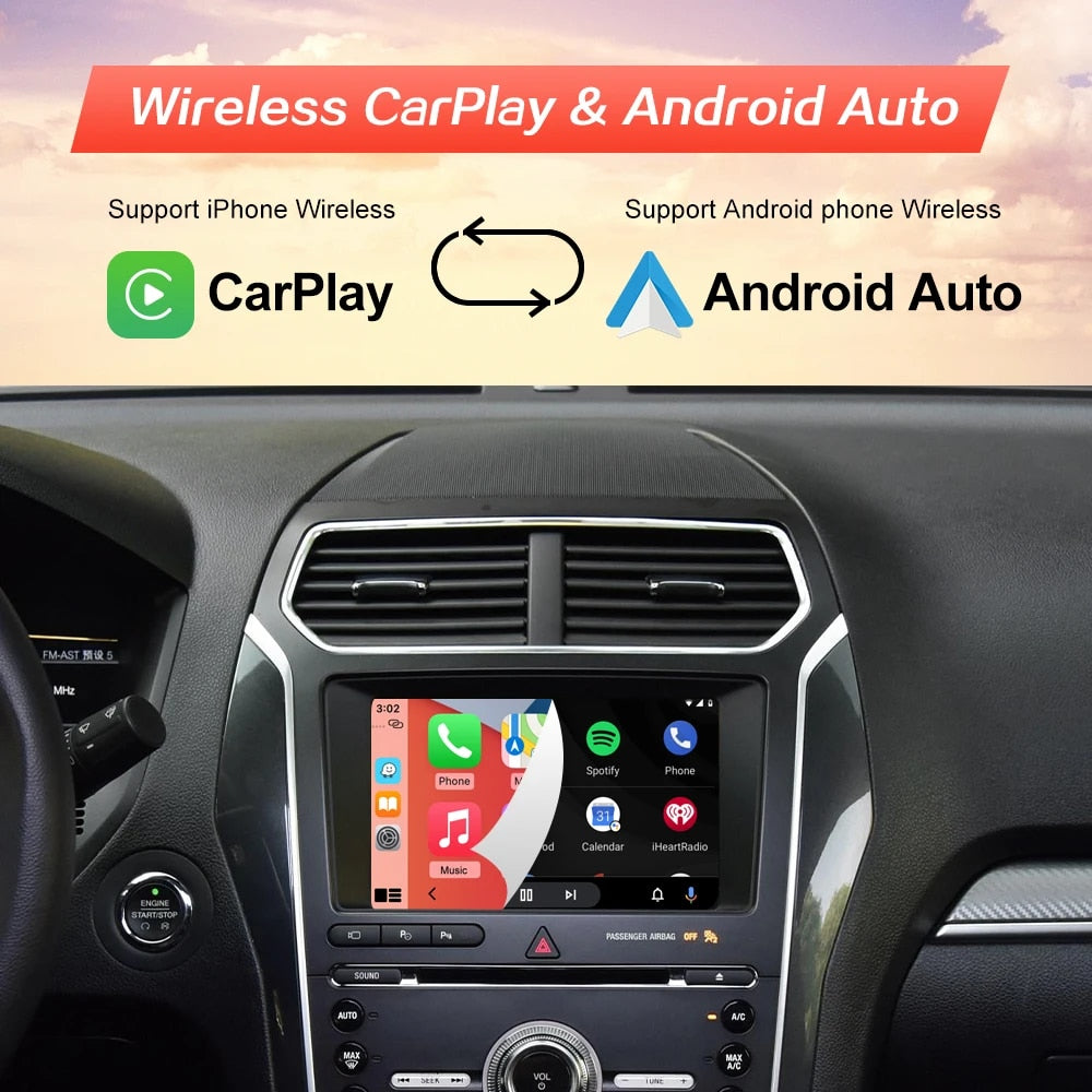 Wireless CarPlay for Ford Focus Escape Fiesta C-max Android Auto accessory Mirror Link AirPlay Car Play Function