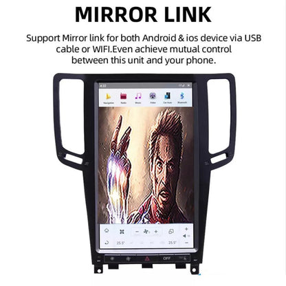 13.6" Qualcomm For Infiniti Q40 Q60 2007-2015 Car Radio Stereo Carplay Upgrade Tesla Style Screen Android Auto GPS Navigation Multimedia Player