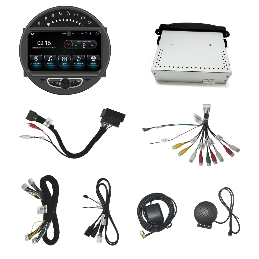 8" For Mini Cooper Mini Hatch/Hardtop 2007 - 2013 Car Radio Stereo Carplay Upgrade Screen Android Auto GPS Navigation Multimedia Player