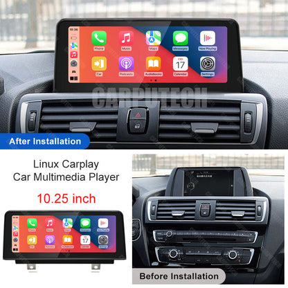 10.25" / 12.3" Linux CarPlay Android Auto Screen for BMW 1 Series F20 F21 2012–2022 | 3s Fast Boot
