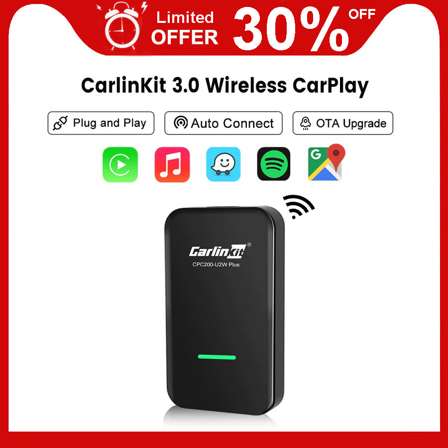 Carlinkit 4.0 Wireless CarPlay Adapter for Factory wired carplay cars –  carlinkitbox