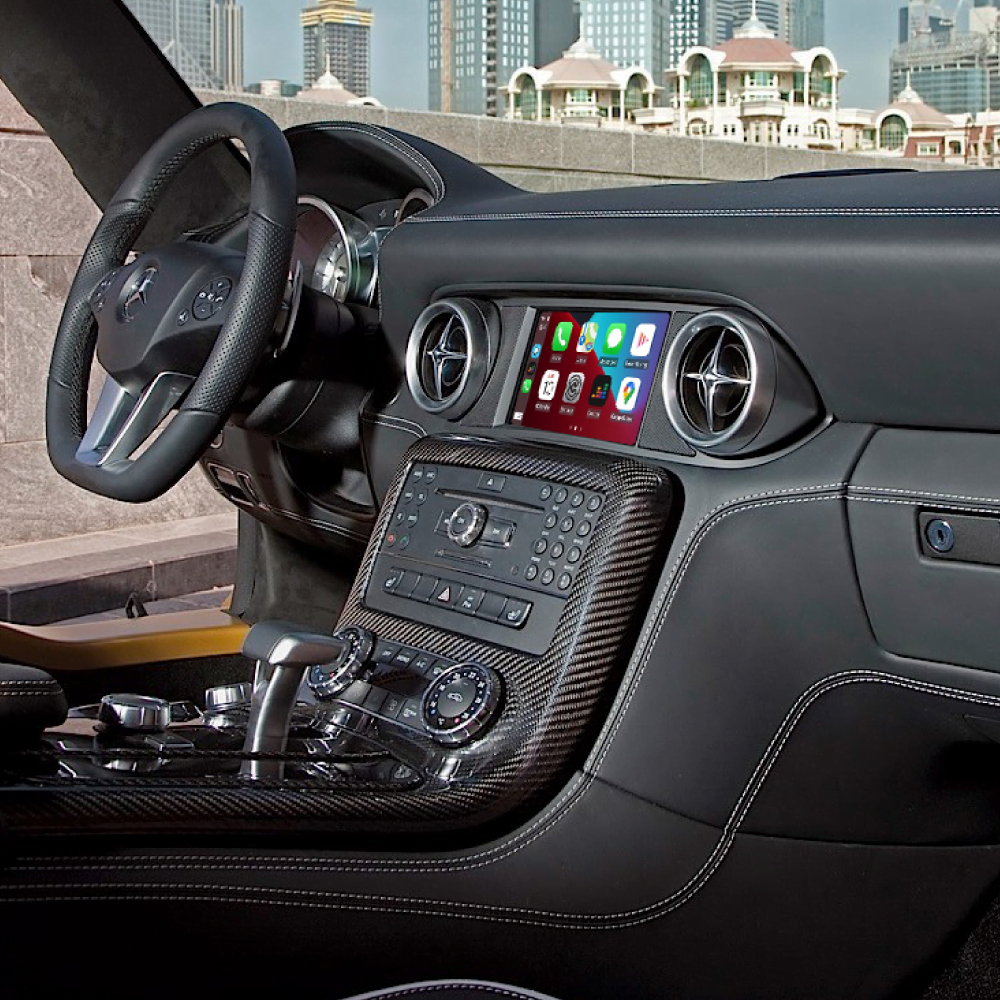 [TOUCH] Mercedes-Benz SLS-Class E-Class – Touch Overlay Apple CarPlay & Android Auto Integration for NTG4.0 with COMAND