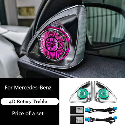 64 Colors Ambient Light For Mercedes Benz A-class W177 / CLA W118 / B-class W247 2019-2025 LED Car Neon Lamp Automotive Interior Decoration