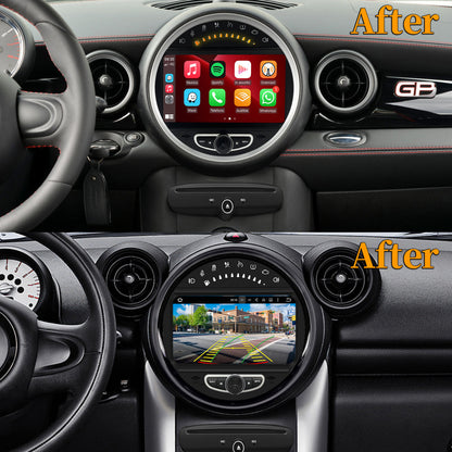 8" For Mini Cooper Mini Hatch/Hardtop 2007 - 2013 Car Radio Stereo Carplay Upgrade Screen Android Auto GPS Navigation Multimedia Player