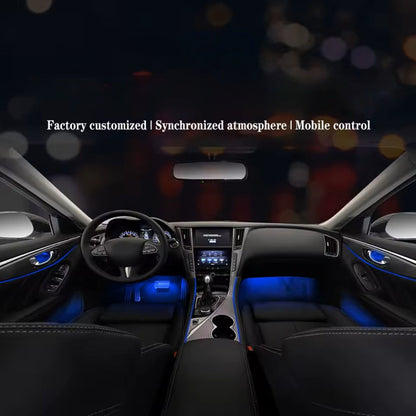 Car Interior Ambient Lighting for Infiniti Q50/Q50L 2013-2022 original style modification