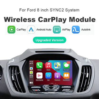 Wireless CarPlay for Ford Focus Escape Fiesta C-max Android Auto accessory Mirror Link AirPlay Car Play Function