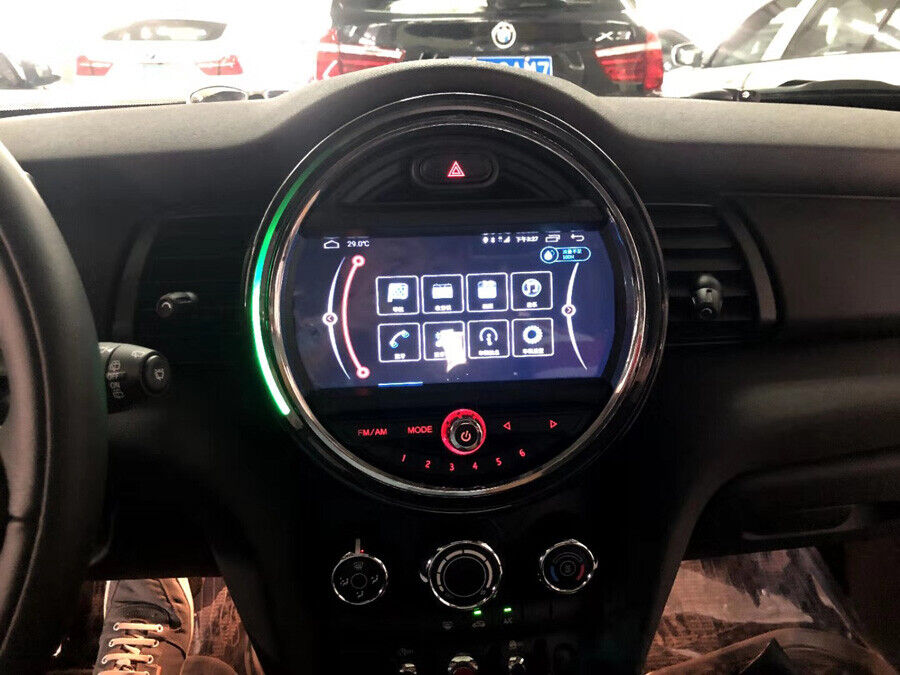 Car Radio Stereo Carplay Upgrade Screen Android Auto GPS Navigation Multimedia Player for BMW Mini Cooper 2014-2019 F55 F56 Android 13 stereo Radio GPS Carplay 4G Sim