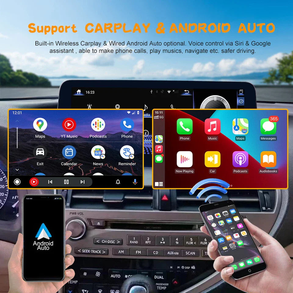 10.25"HD Android Car Stereo for LEXUS IS 2020-2025 Carplay GPS Navigation
