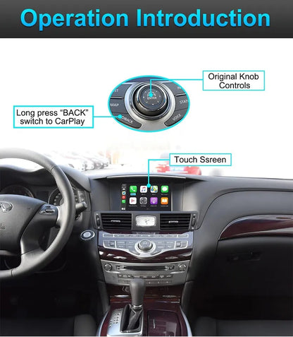 Infiniti Q70L Apple Carplay & Android Auto Module 2010-2020