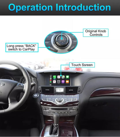 Infiniti Q30/QX30 Apple Carplay & Android Auto Module 2016-2021 Plug and play